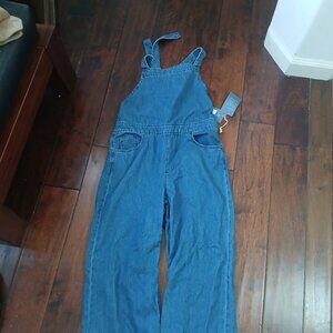 NEW Target denim jumpsuit with tie back